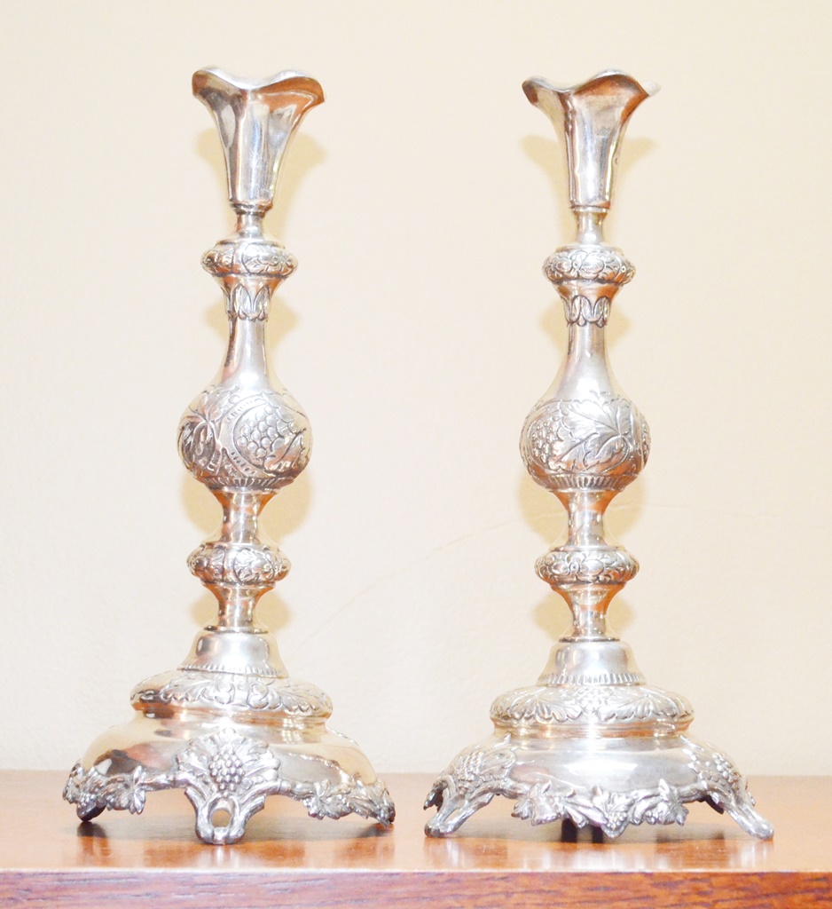 ANTIQUE CANDLE STICKS